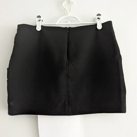 Black mini skirt from maje - Picture 2 of 5